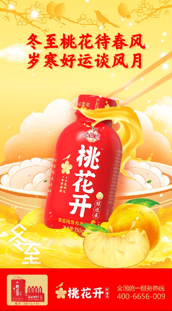 桃花开：冬至，致我最在乎的人