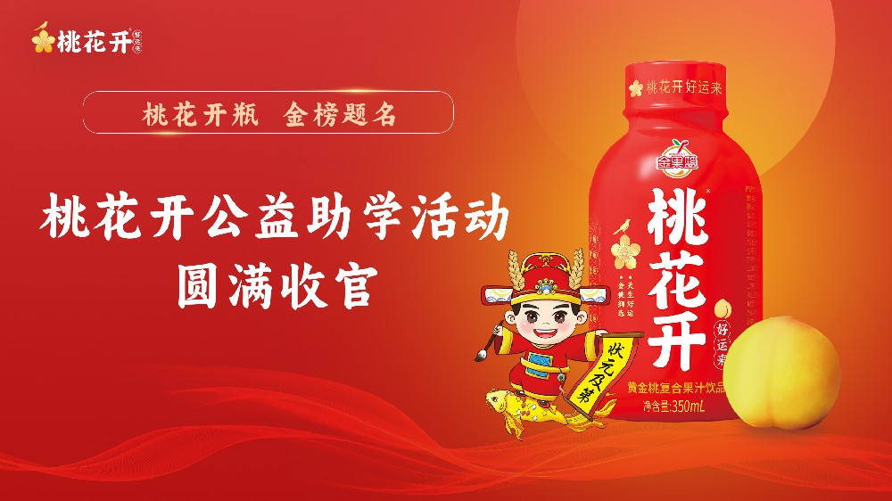 桃花开助学活动圆满结束丨以“桃花”之名，筑梦学子未来